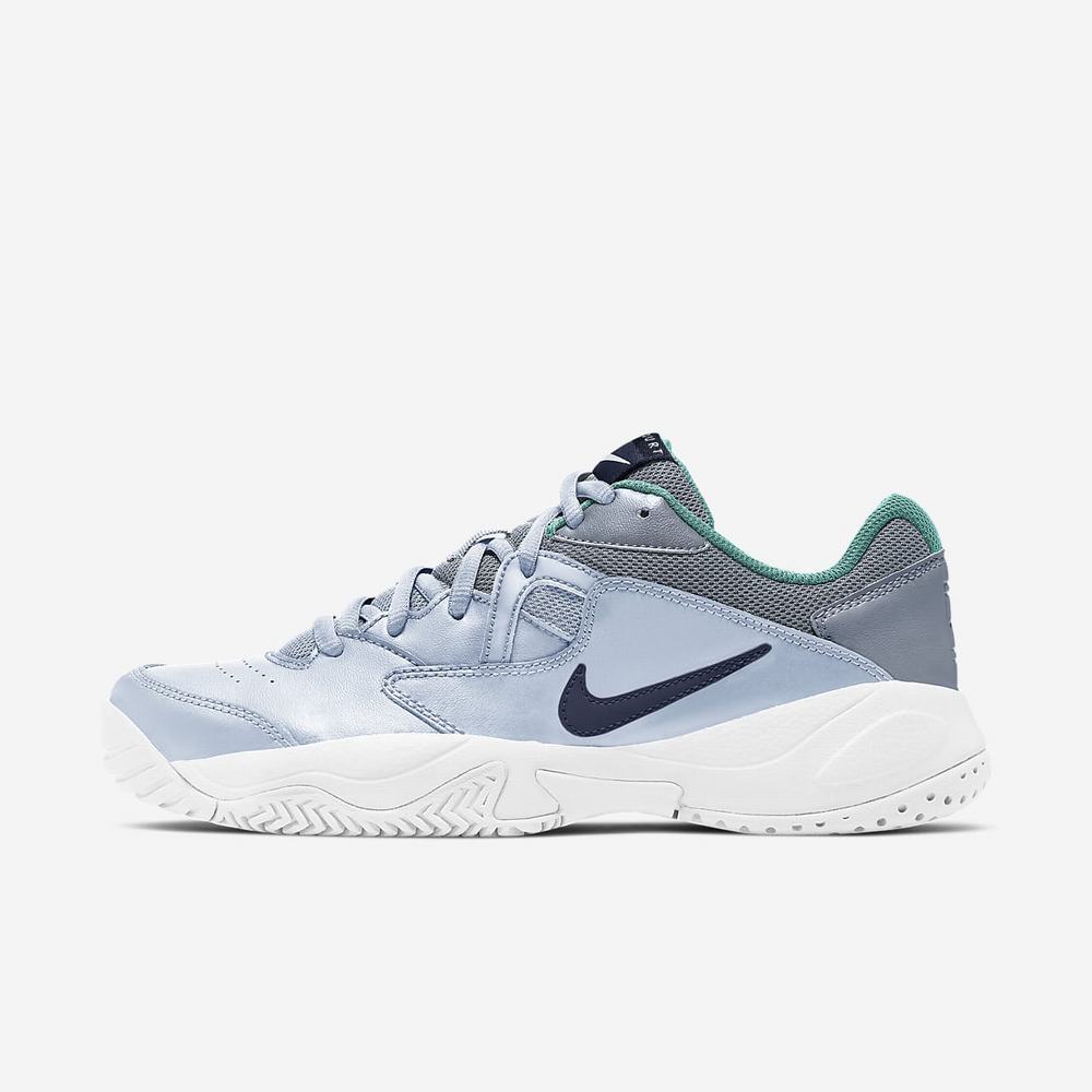 Chaussure De Tennis Nike NikeCourt Lite 2 Grise 8426-351 Football Grey/Obsidian Mist/Tropical Twist/Midnight Navy Femme | TAU-28171787